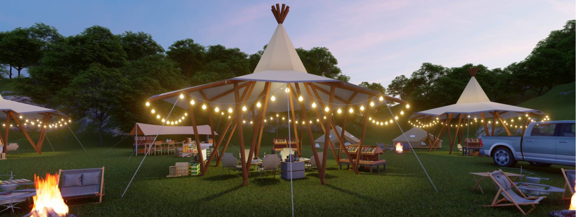 巴林左旗露营帐篷酒店厂家